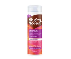 Condicionador Uso Diário Negra Rosa 300ml Reparação Queratina 