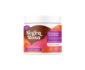 Creme Tratamento Negra Rosa 500g Reparação Queratina 