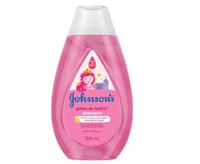 Shampoo Infantil Johnson Johnson 200ml Gotas De Brilho 