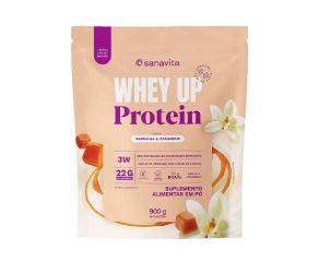 Suplemento Alimentar Whey Protein Whey Up 900g Baunilha E Caramelo 3w 