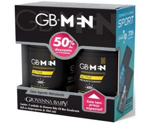 Desodorante Roll-on Giovanna Baby 50ml Masc Active C/2 