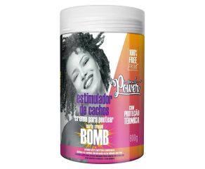 Creme Para Pentear Soul Power 800g Curly Cream Bomb 