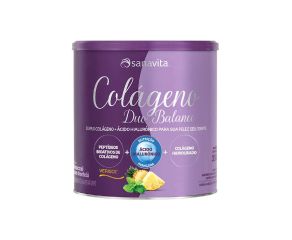 Suplemento Alimentar Colágeno Sanavita 330g Duo Balance Abacaxi C/hortelã 