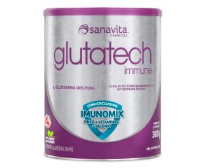 Suplemento Alimentar Glutamina Sanavita 300g Immune 