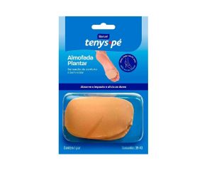 Almofada Plantar Para Pés Tenys Pé Siligel 34 Á 38 