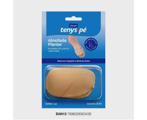 Almofada Plantar Para Pés Tenys Pé Siligel 39 Á 43 