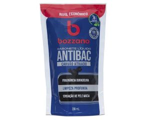 Sabonete Líquido Refil Bozzano 200ml Carvão Ativado 