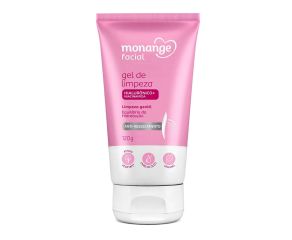 Gel De Limpeza Facial Monange 120g Antirresecamento 