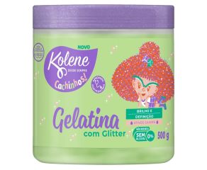 Modelador Gelatina Infantil Kolene 500g Cachinhos 