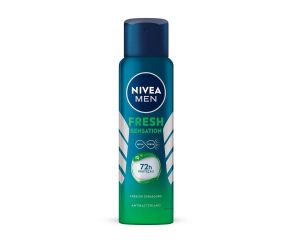Desodorante Aerosol Nivea 150ml Masc Fresh Sensation 