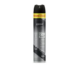 Desodorante Aerosol Above 200ml Masc Extreme Black 