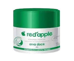 Desodorante Em Creme Red Apple 55g Erva Doce 