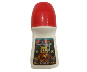 Desodorante Roll-on Red Apple 50ml Robô Robert 