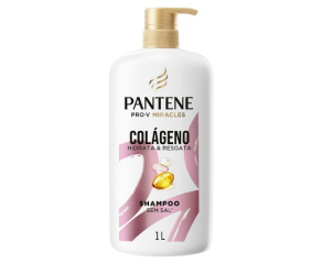 Shampoo Uso Diário Pantene 1l Colágeno 