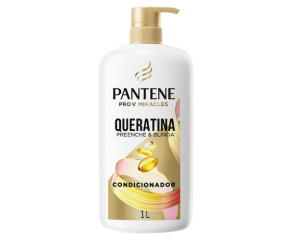 Condicionador Uso Diário Pantene 1l Queratina Preenche & Blinda 