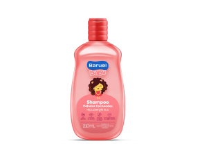 Shampoo Infantil Baruel Baby 210ml Cabelos Cacheados 
