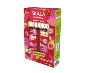Kit Sh + Co Skala 325ml Frutástica Morango 